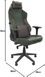 Cadeira gamer ergonômica Ultimate Jade Fire: mais conforto, melhor postura e menos fadiga no uso diário - Imagem 2