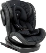 Cadeira infantil Stark Kikkaboo 0+/1/2/3 com Isofix, rotação 360° e SPS para máxima segurança e conforto.