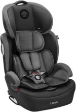 Cadeira para Auto Litet Safemax Fix 2.0 Cinza com Isofix, segurança e conforto para crianças de 9 a 36 kg.