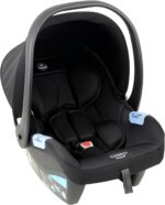 Cadeira para Auto Materna Preto Burigotto: segurança e conforto para bebês de até 13 kg, leve e resistente.