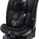 Cadeirinha Fisher-Price ShieldPro i-Size 360° ISOFIX: segurança e conforto de 40 a 150 cm em todas as fases.