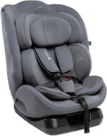 Cadeirinha para Carro I-size Yorker Safety 1st Grey: segurança i-Size, conforto extremo e instalação prática com cinto de 3 pontos.