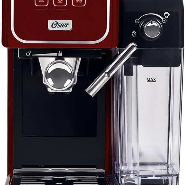 Cafeteira Espresso Oster PrimaLatte Touch Red - 127V