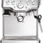 Cafeteira Express Tramontina 127V em inox: preparo rápido com 1700W para café com mais praticidade no dia a dia