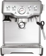 Cafeteira Express Tramontina 127V em inox: preparo rápido com 1700W para café com mais praticidade no dia a dia