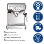 Cafeteira Express Tramontina 127V em inox: preparo rápido com 1700W para café com mais praticidade no dia a dia - Imagem 2