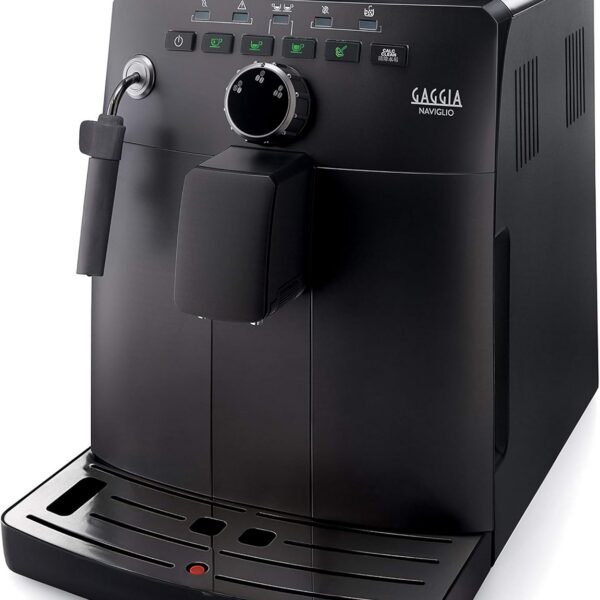 Cafeteira Expresso Automática Navaglio GAGGIA: bebida personalizada e espuma de leite com praticidade.