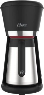 Cafeteira Oster Black com Jarra Térmica Inox 0,7L - 127V: café quente por mais tempo com função antigotejamento. - Imagem 2