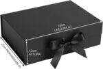 Caixa Elegante Luxo para Presentes com ímã: embalagem sofisticada, dobrável e resistente para valorizar qualquer presente. - Imagem 2