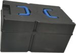Caixa de Bateria para Bicicleta Elétrica Style B: portátil, resistente e à prova d’água para transporte seguro da bateria.