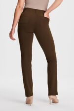 Calça de ioga feminina Yogipace reta, confortável e versátil para treino, yoga e uso casual. - Imagem 2