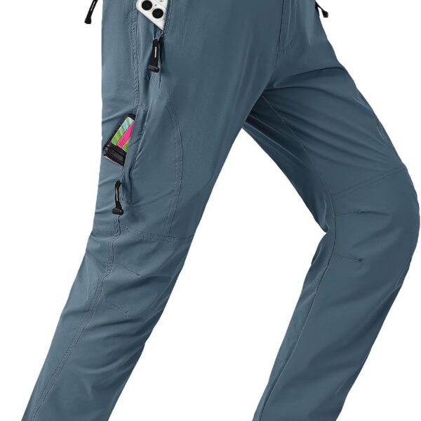Calça masculina TBMPOY impermeável com forro de lã: proteção térmica ideal para esqui, neve, camping e pesca no gelo.