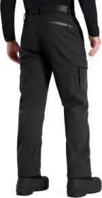 Calças de caminhada masculinas forradas e impermeáveis, ideais para frio, trekking e atividades outdoor FREE SOLDIER - Imagem 2