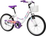 Caloi Bicicleta Infantil Ceci Aro 20 Branca: conforto e segurança para crianças de 7 a 9 anos.