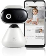 Câmera Babá Eletrônica Motorola HD PIP1000 com zoom digital, Wi‑Fi seguro e conversação bidirecional para monitorar seu bebê com praticidade.