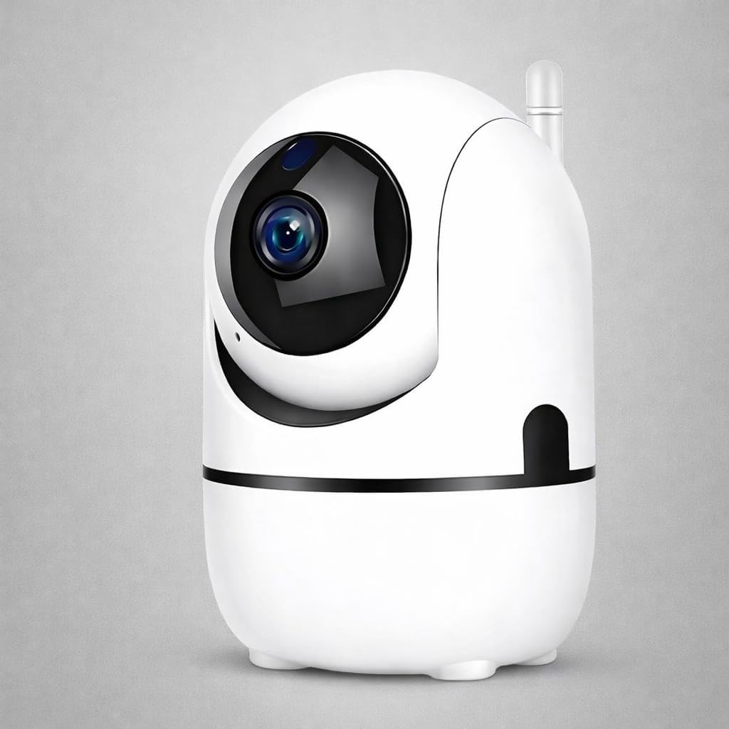 Câmera Babá Eletrônica WiFi 360° Full HD 1080p com visão Câmera Babá Eletrônica WiFi 360° Full HD 1080p com visão noturna, áudio bidirecional e alerta de movimento para bebê, pet e casa