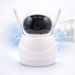 Câmera Baby Eletrônica Orbitronic Wi-Fi com visão 360°, noturna e alarme para monitorar seu bebê com segurança. - Imagem 2