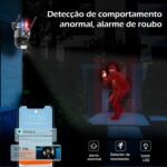 Câmera IP Externa WiFi 3MP com Visão Noturna, Dupla Lente e IP66 para Segurança 24h - Imagem 2