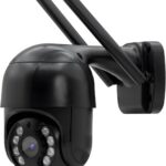 Câmera IP Sem Fio HD Externa com Visão Noturna, Detecção Humana, IP66 e Voz Bidirecional
