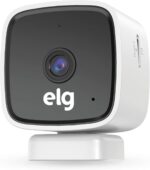 Câmera Intelgente ELG SHCI603 Full HD 1080p Wi-Fi com SOS, áudio bidirecional e visão noturna para segurança residencial.