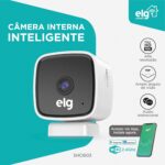 Câmera Intelgente ELG SHCI603 Full HD 1080p Wi-Fi com SOS, áudio bidirecional e visão noturna para segurança residencial. - Imagem 2