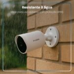 Câmera Inteligente Externa Velds 2K Wi-Fi IP66: visão noturna, detecção de movimento e áudio bidirecional para segurança total - Imagem 2