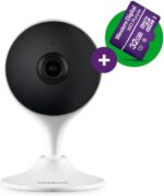Câmera Inteligente Full HD Intelbras IM3C com Alexa e microSD 32GB: segurança com imagem nítida e visão noturna.