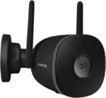 Câmera Inteligente Full HD iM5 SC Preta Intelbras: segurança externa com visão noturna, alerta de movimento e acesso pelo celular.