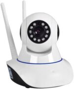 Camera Ip Hd 720 Alta Resolução WIFI baba Eletrônica com visão noturna e detecção de movimento para monitoramento seguro.