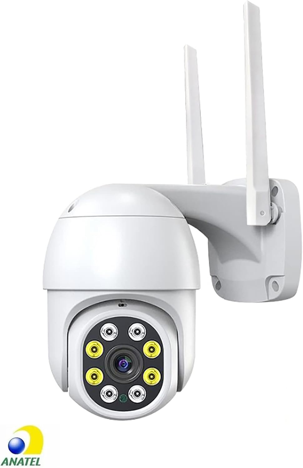 Câmera Ip Icsee Prova D'água Wi-Fi Externa HD 1080p com Câmera Ip Icsee Prova D'água Wi-Fi Externa HD 1080p com visão noturna e detecção de movimento para segurança completa