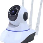 Câmera Segurança Babá Eletrônica Wi-fi com visão noturna e app Yoosee para monitoramento prático e seguro