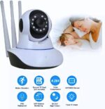 Câmera Segurança Babá Eletrônica Wi-fi com visão noturna e app Yoosee para monitoramento prático e seguro - Imagem 2