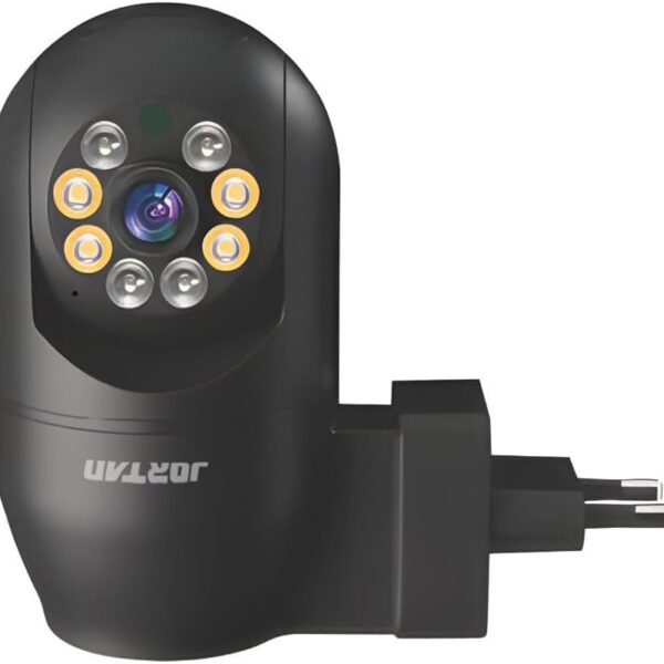 Câmera de Segurança Domo S21-preto 1080p Full HD com visão noturna e detecção de movimento para monitoramento residencial completo