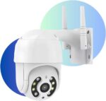 Câmera de Segurança IP WiFi A8 1080p com visão noturna, app ICSEE, sensor de movimento e resistente à água. - Imagem 2