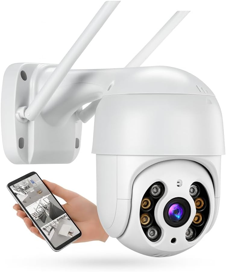 Câmera de Segurança Wi-Fi Externa A8 IP66 com visão noturna Câmera de Segurança Wi-Fi Externa A8 IP66 com visão noturna e monitoramento em tempo real para proteger seu patrimônio 24h.