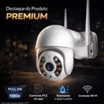 Câmera de Segurança Wi-Fi Externa IP66 com Visão Noturna, Audio Bidirecional e Monitoramento em Tempo Real - Imagem 2