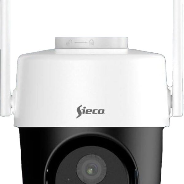 Câmera de Segurança Wi-Fi S38pt 4MP: monitoramento remoto, visão noturna, áudio bidirecional e proteção IP65 para sua casa.