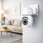 Câmera de Segurança WiFi 360° Full HD 1080p com áudio bidirecional e alertas no app - Imagem 2