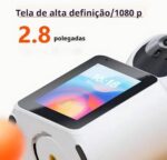 Câmera de Segurança Wifi 1080P com tela 2,8", detecção de movimento, áudio bidirecional e visão noturna, ideal para sua família. - Imagem 2