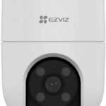 Câmera de segurança Wi-Fi externa EZVIZ CS-H8C 1080p, visão 360° e monitoramento inteligente para sua casa