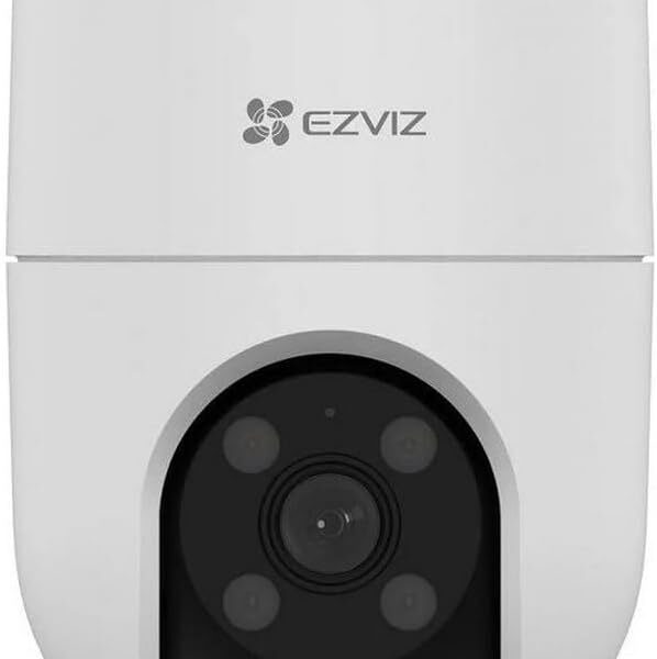 Câmera de segurança Wi-Fi externa EZVIZ CS-H8C 1080p, visão 360° e monitoramento inteligente para sua casa