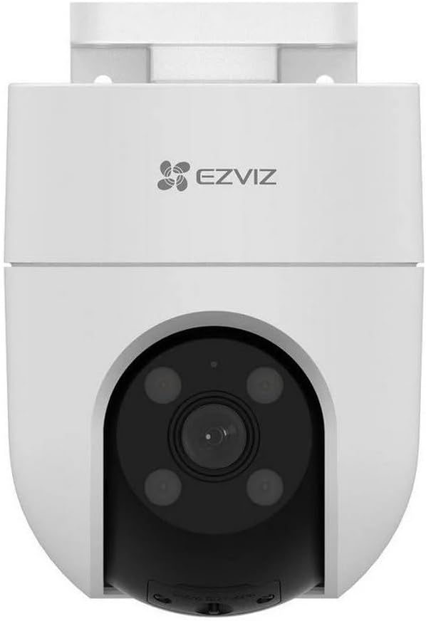 Câmera de segurança Wi-Fi externa EZVIZ CS-H8C 1080p, visão 360° Câmera de segurança Wi-Fi externa EZVIZ CS-H8C 1080p, visão 360° e monitoramento inteligente para sua casa