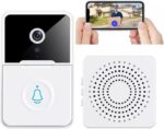Campainha Interfone Inteligente Wi-Fi com Câmera: monitore a porta em tempo real com áudio bidirecional e alertas instantâneos. - Imagem 2