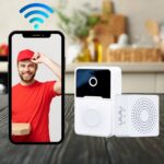 Campainha Interfone Inteligente com câmera, áudio e visão noturna para mais segurança e controle na sua casa. - Imagem 2