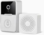 Campainha e Interfone Com Câmera e Áudio Sem Fio Inteligente para mais segurança e controle na entrada de casa ou escritório.