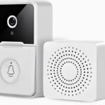 Campainha e Interfone Com Câmera e Áudio Sem Fio Inteligente para mais segurança e controle na entrada de casa ou escritório.
