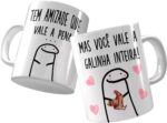 Caneca Amiga: presente criativo para celebrar amizades que valem a pena, com estampa HD e cerâmica premium