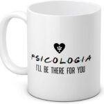 Caneca Personalizada Psicologia 325ml: presente criativo, resistente, micro-ondas e ideal para quem ama psicologia.