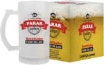 Caneca de Vidro Premium 500ml: presente elegante e resistente para cerveja, chopp, churrasco e festas.