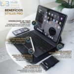 Caneta Stylus Touch Screen: alta precisão, sem delay, recarregável USB-C e compatível com iPad, Android e tablets. - Imagem 2